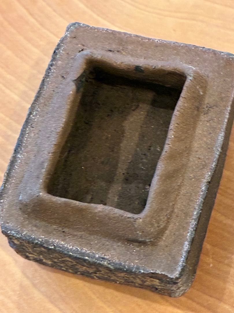 香合 茶道具 古美術 年代物 書付