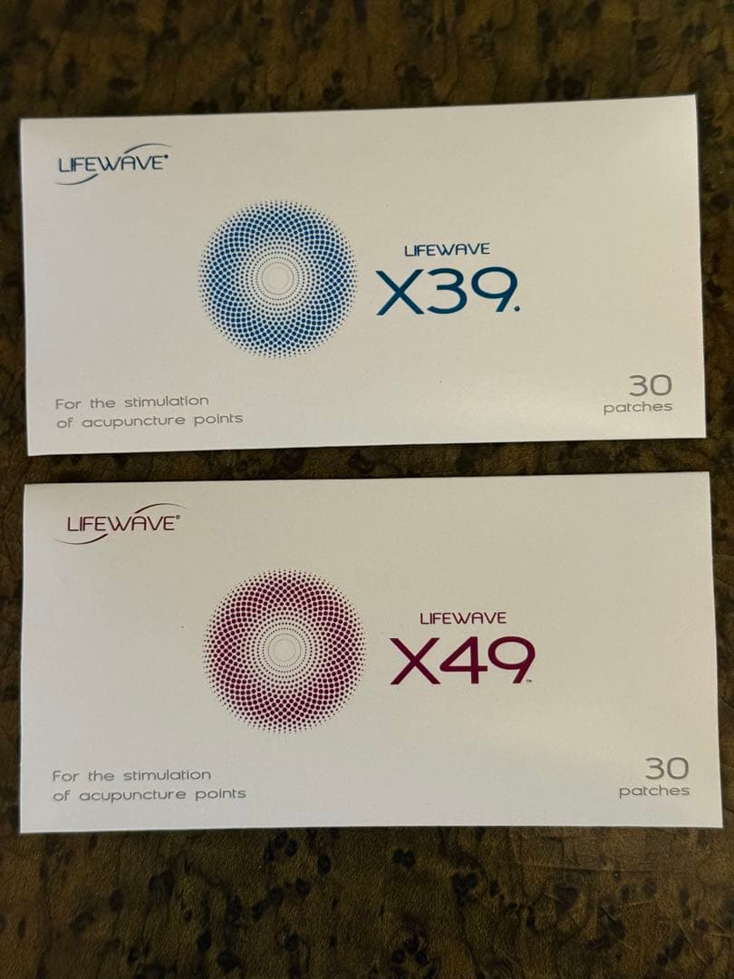 Lifewave X39 & X49 パッチ 30枚入り - メルカリ