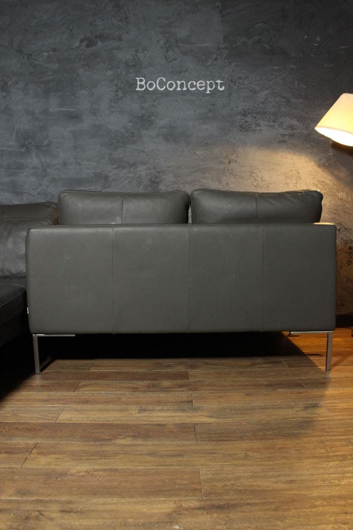 首都圏送無料〜デンマーク ISTRA 約70万 本革 フェザー コーナーソファ