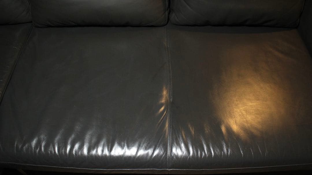 首都圏送無料〜デンマーク ISTRA 約70万 本革 フェザー コーナーソファ