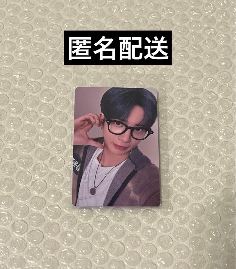 TXT テヒョン トレカ ラキドロ UMS メガネ ハート 匿名配送 トゥバ