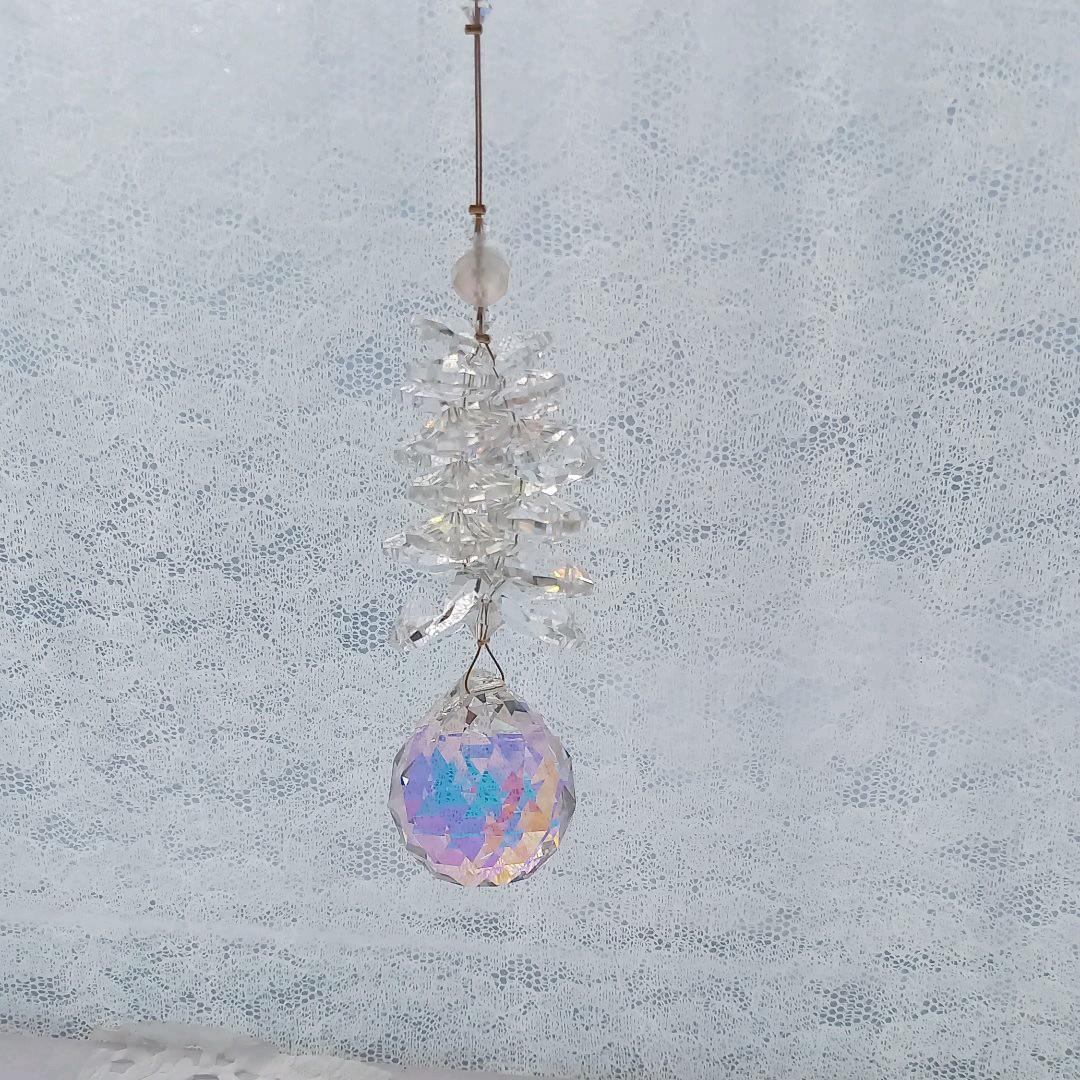 サンキャッチャー♡ハンドメイド「アスフール社オーロラ♡」