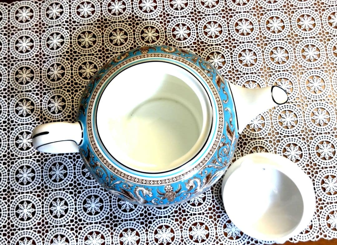  フロレンティーン　ターコイズ セット ティーポット 等