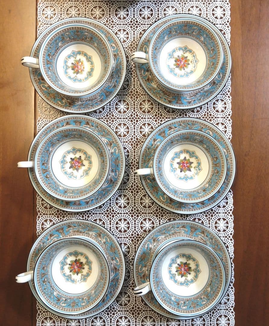  フロレンティーン　ターコイズ セット ティーポット 等