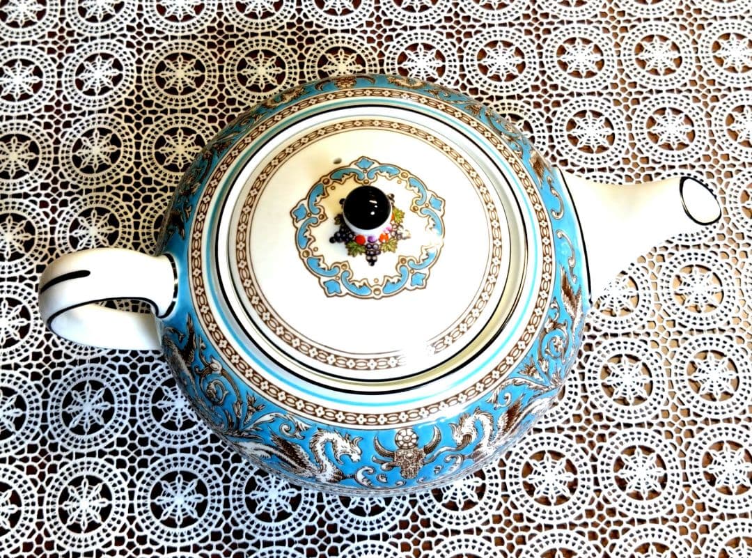  フロレンティーン　ターコイズ セット ティーポット 等