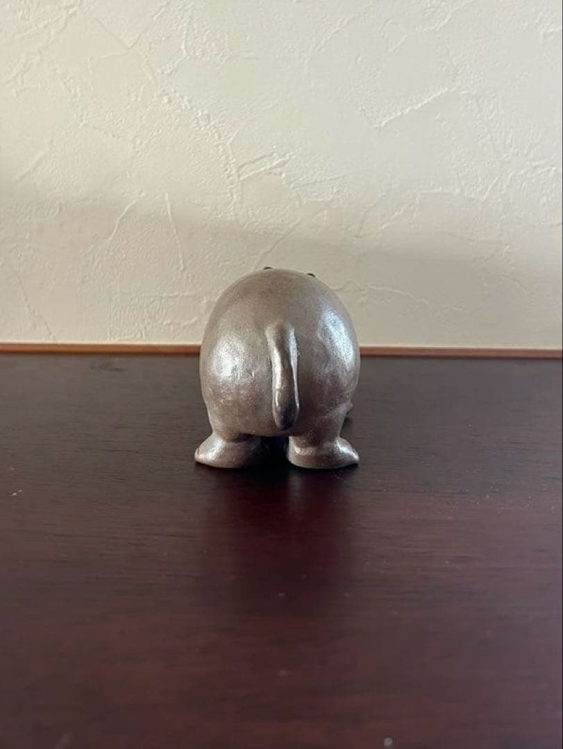 カバの置物 陶器