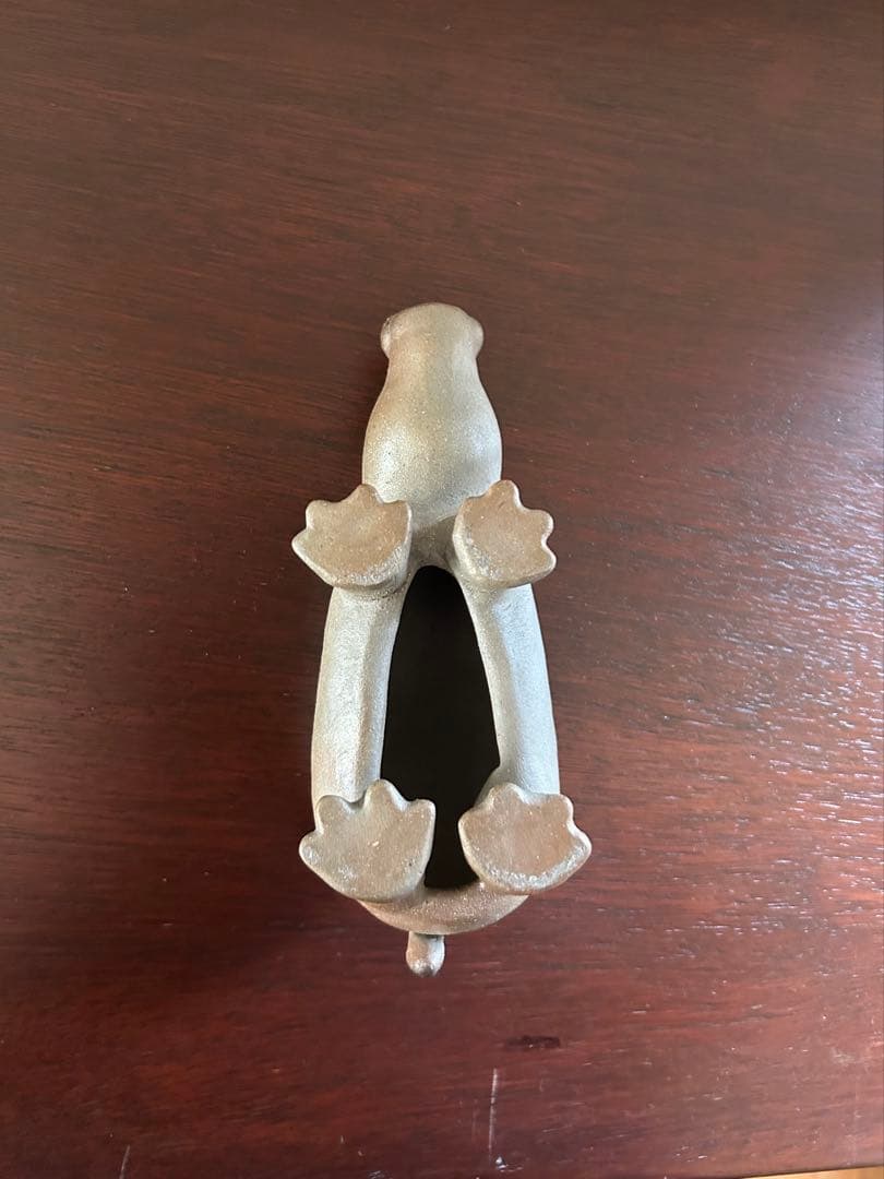 カバの置物 陶器