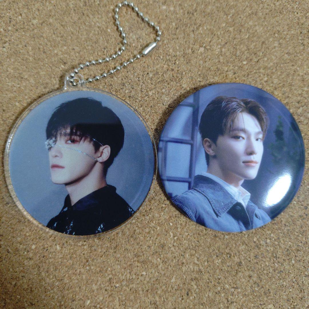 SEVENTEEN ディノ 缶バッジ＆アクリルキーリング - メルカリ