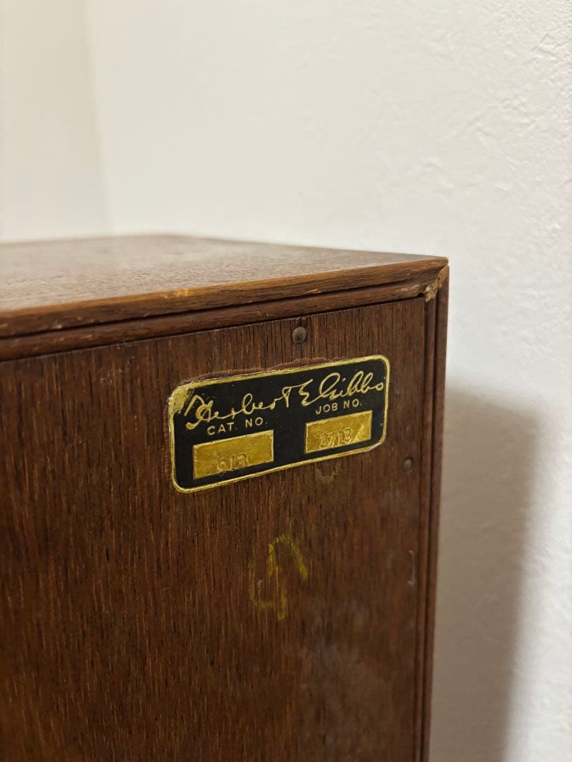 Herbert E Gibbs UKビンテージ　本棚