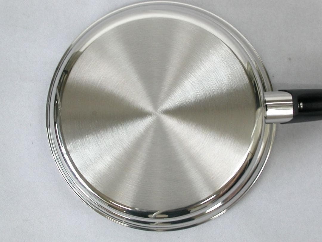 アムウェイ 中フライパン 未使用品 料理本とスクラブバッズ1個付き IH対応品