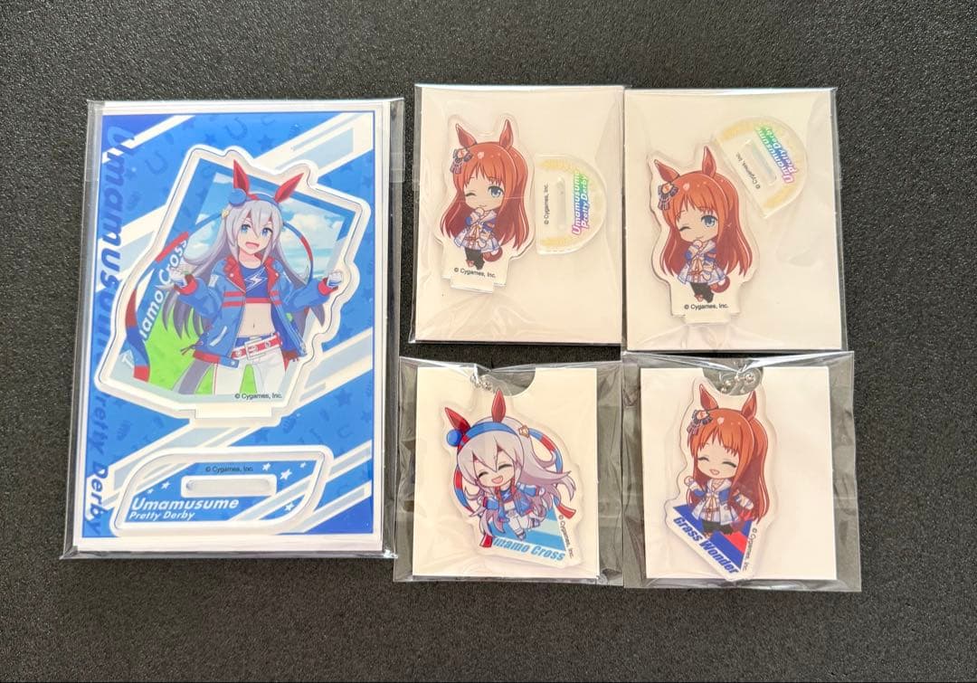 ウマ娘 ダイソー セリア アクリルスタンド アクリルキーホルダー