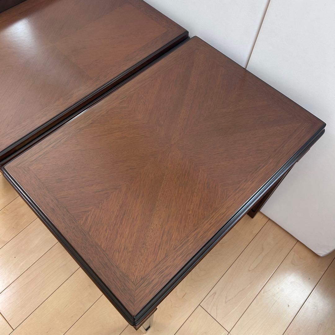 【極希少】　マルニ　地中海ロイヤル　ネストテーブル　3点　天然木　maruni