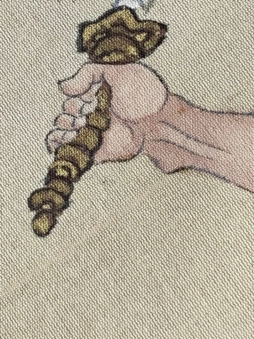 映丘「鐘馗厄除け図」 絹本 魔除け 人物図 美術品 日本画 鍾馗白馬