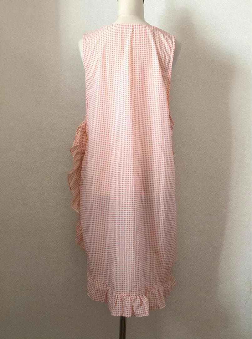 お花モチーフ エプロンドレス