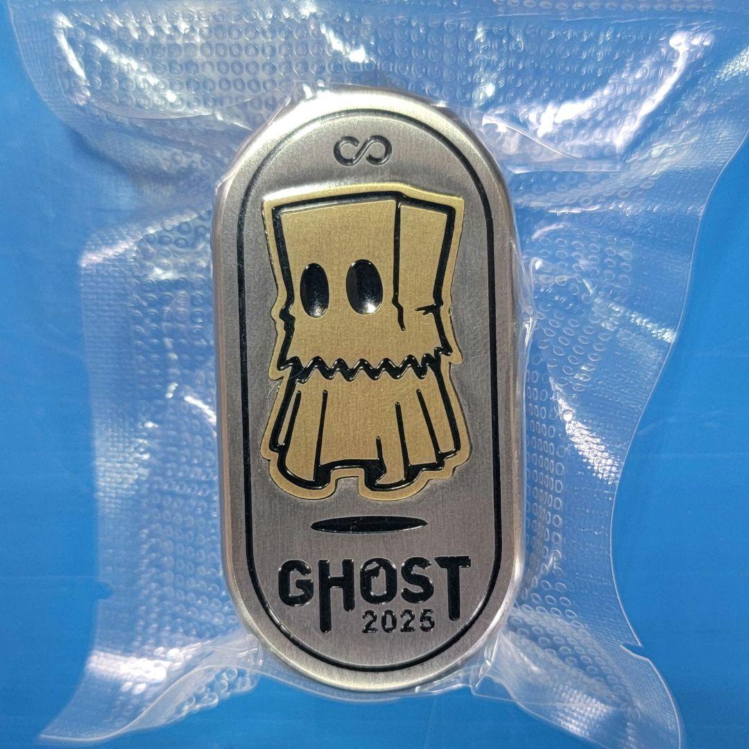 新品 レア色シルバー フィジェットトイ 音叉 ゴースト 2.0 EDC Ghos