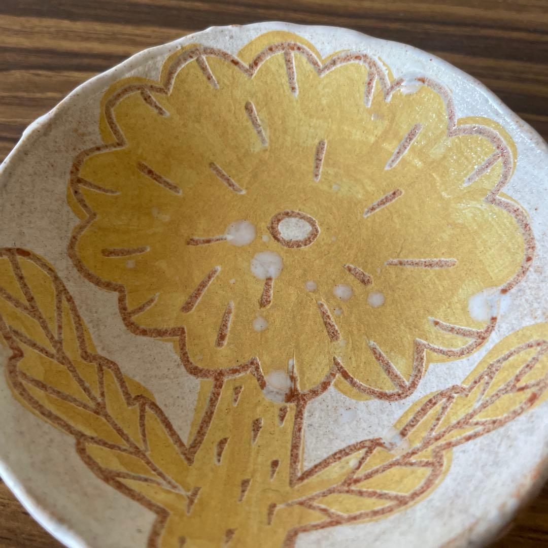 鹿児島睦　小皿　ハンドワーク