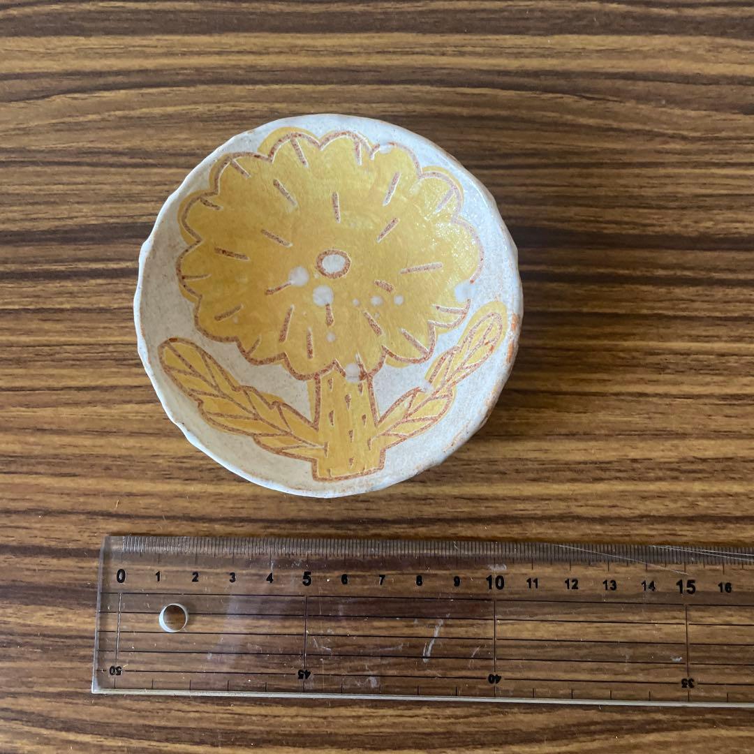 鹿児島睦　小皿　ハンドワーク