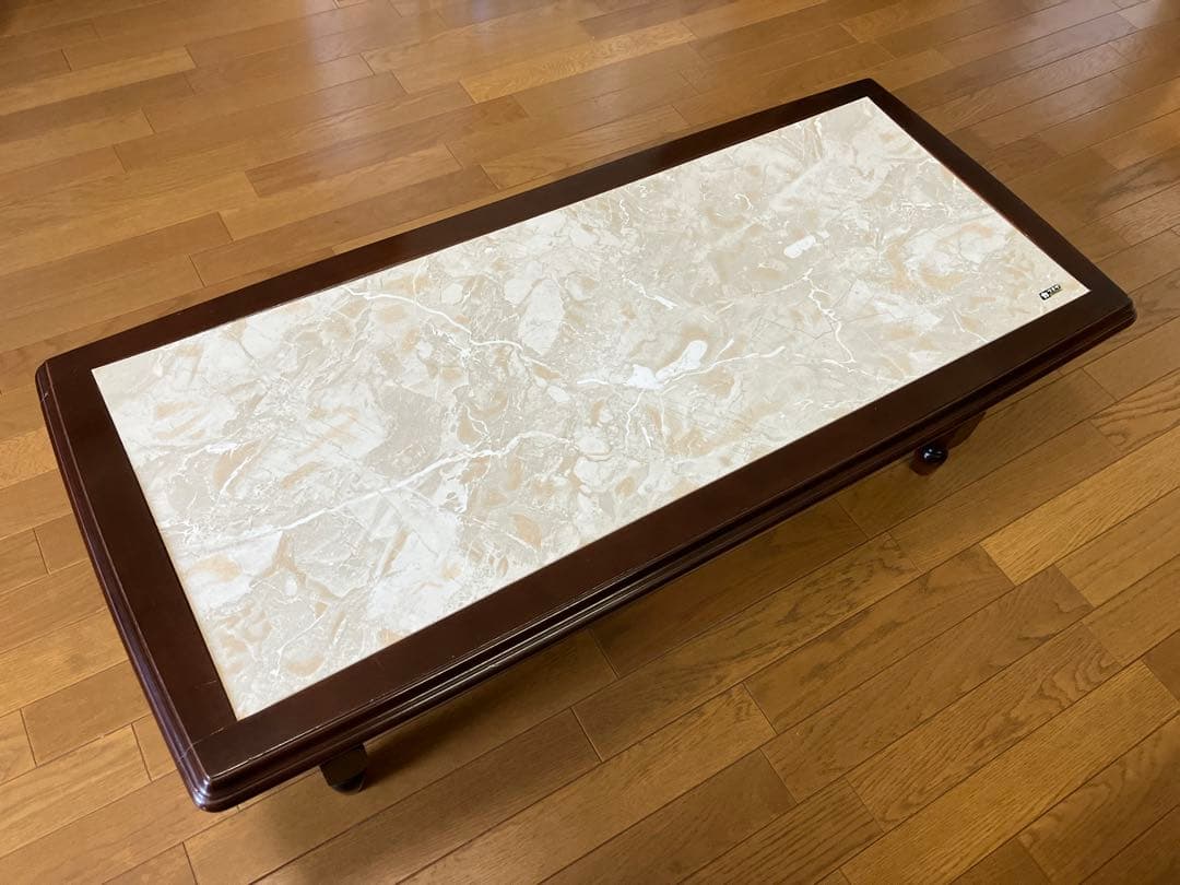 オールドカリモク カリモク家具 木製 センターテーブル アンティーク　昭和レトロ