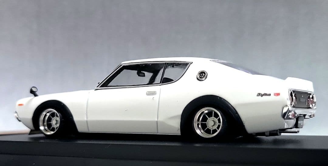 1/43　スカイライン改　ケンメリ2Dr　ハヤシ　ホイール　アルミ製　深リム