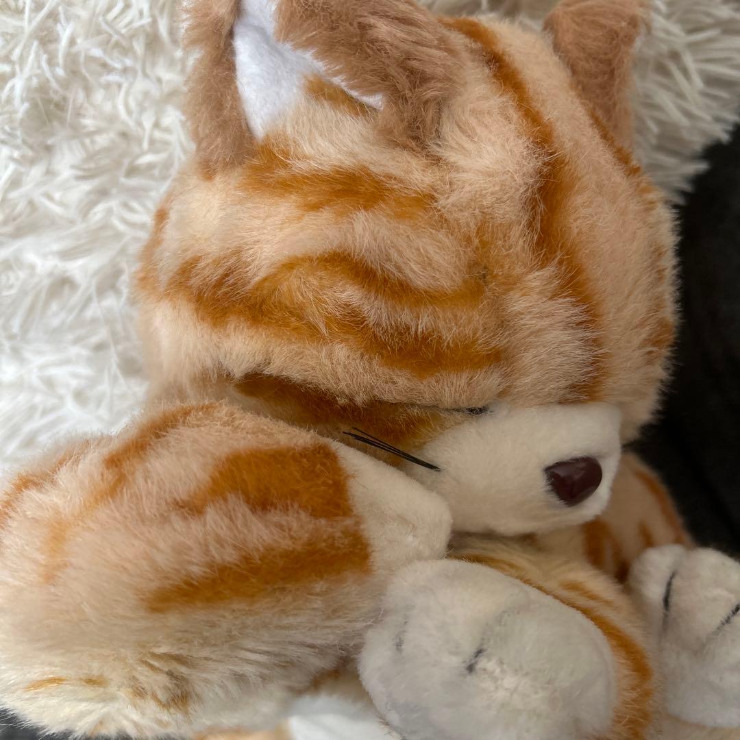 あったかニャンニャン 日清食品 猫 ぬいぐるみ レトロ ビンテージ 希少