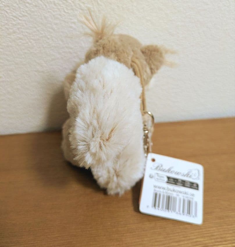 の*ん様 リス ぬいぐるみキーホルダー グレー ブコウスキー - メルカリ