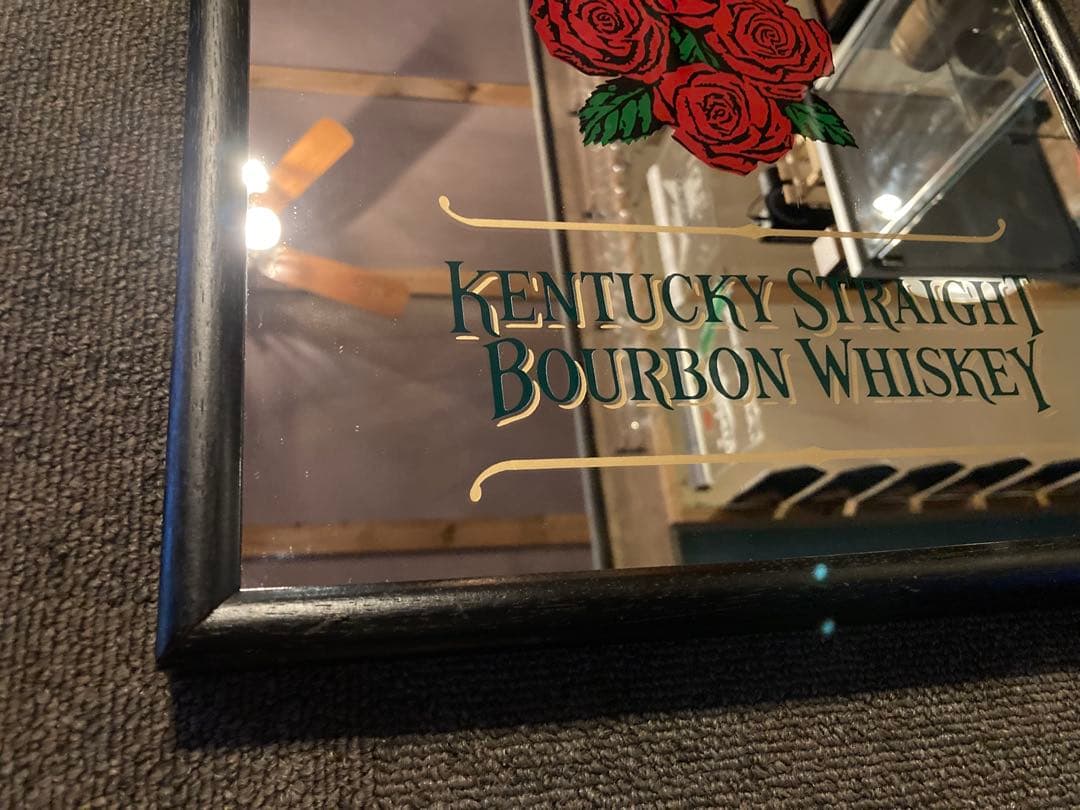 アンティーク パブミラー 看板 壁掛け レトロ フレーム 鏡 アメリカン 雑貨