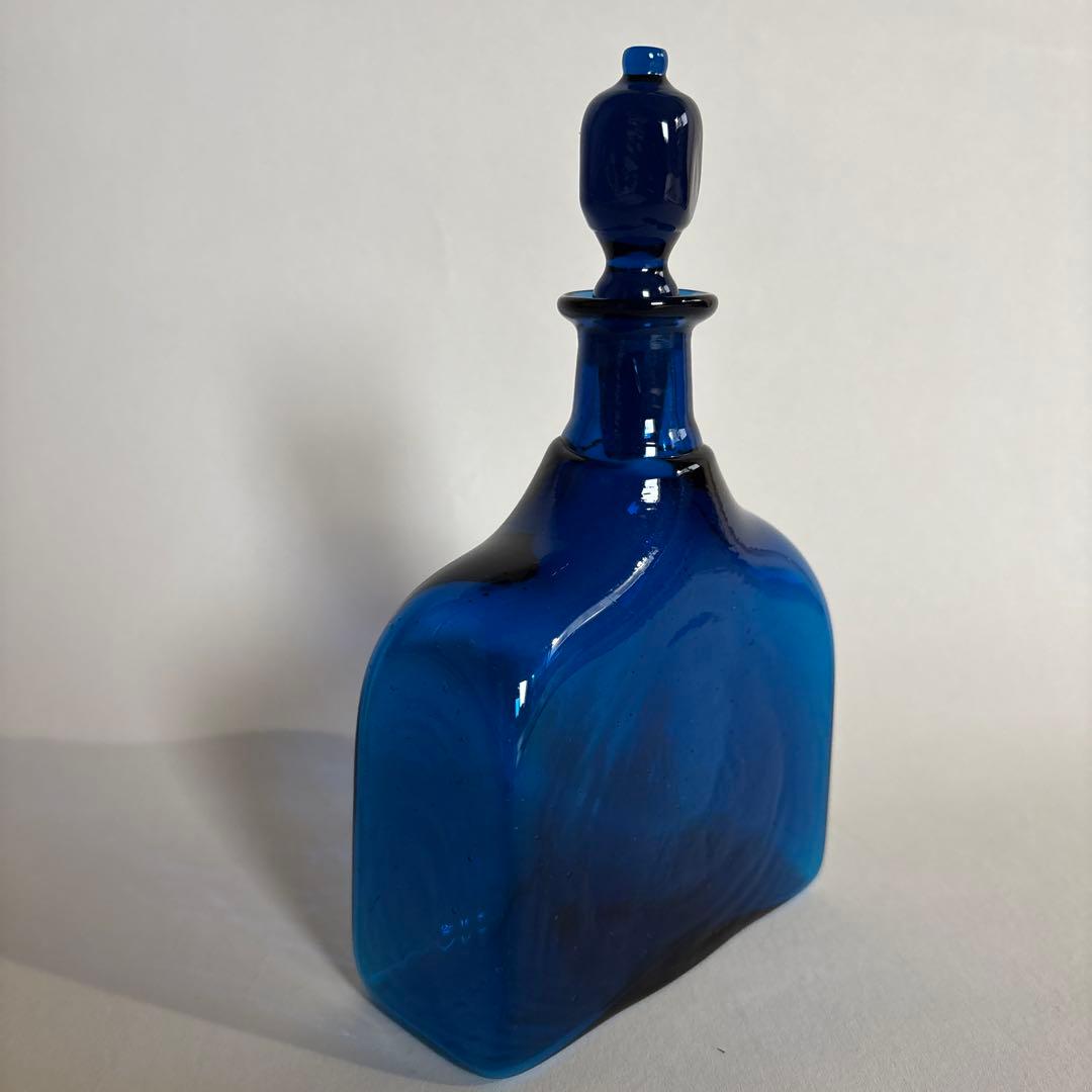 小谷眞三　倉敷ガラス　デキャンタ　瓶　民藝