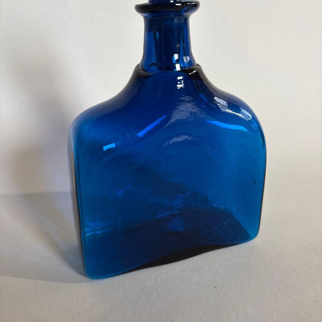 小谷眞三　倉敷ガラス　デキャンタ　瓶　民藝