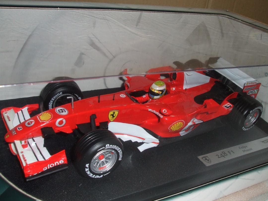 未開封 フェラーリ 248 F1 フェリペ・マッサ ＃6 マテル 1／18