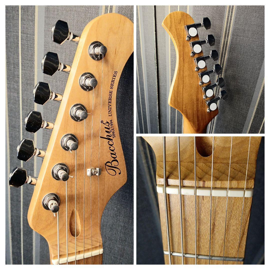 絶版 限定カラー Bacchus バッカス BST-2-RSM ゴールド ギター - メルカリ