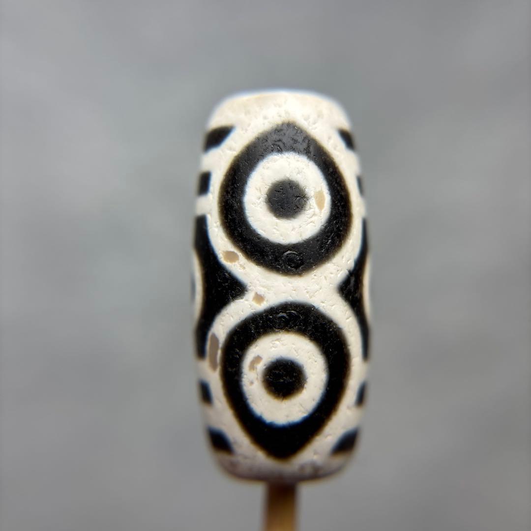 あずきちゃん瑪瑙　龍眼天珠　12-143