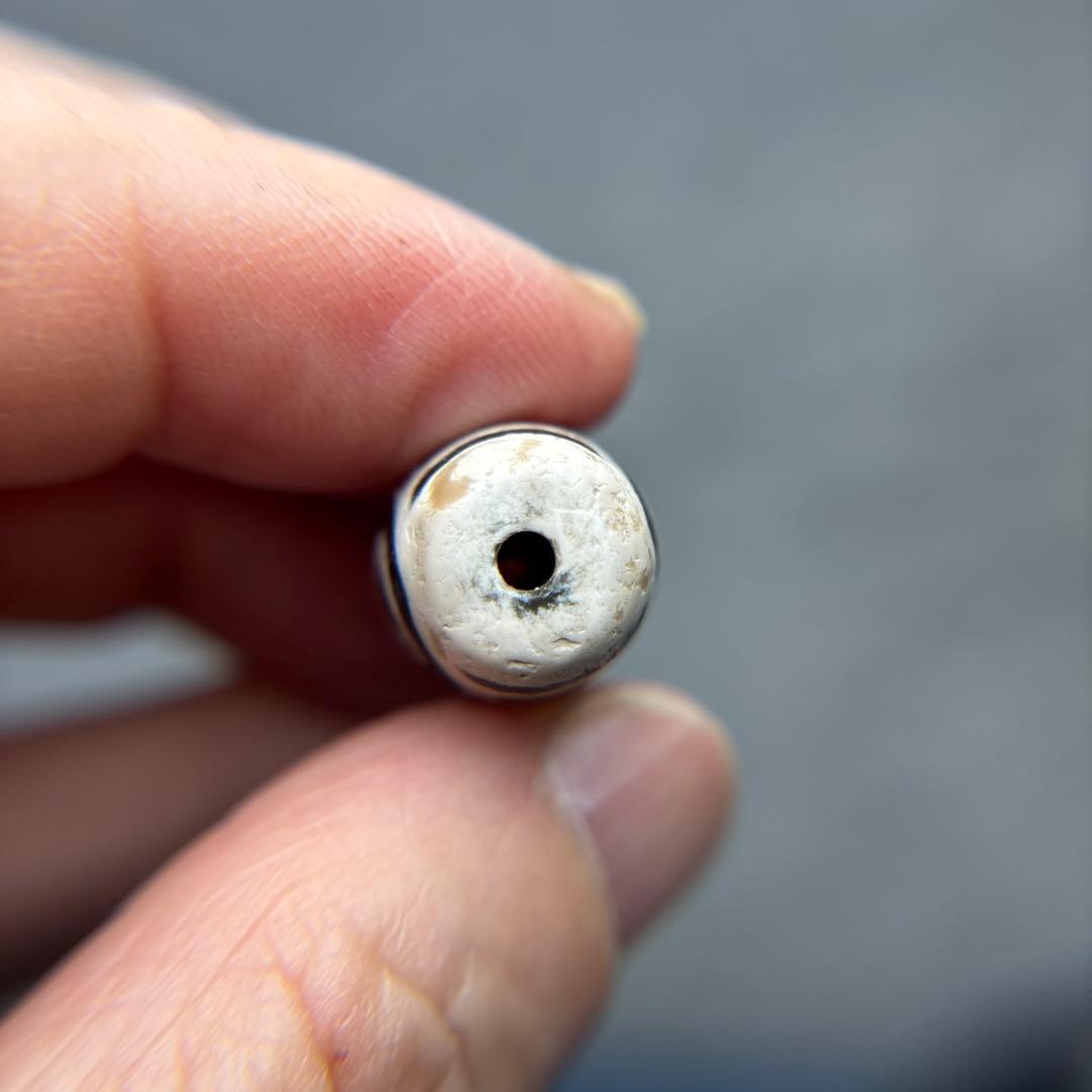 あずきちゃん瑪瑙　龍眼天珠　12-143