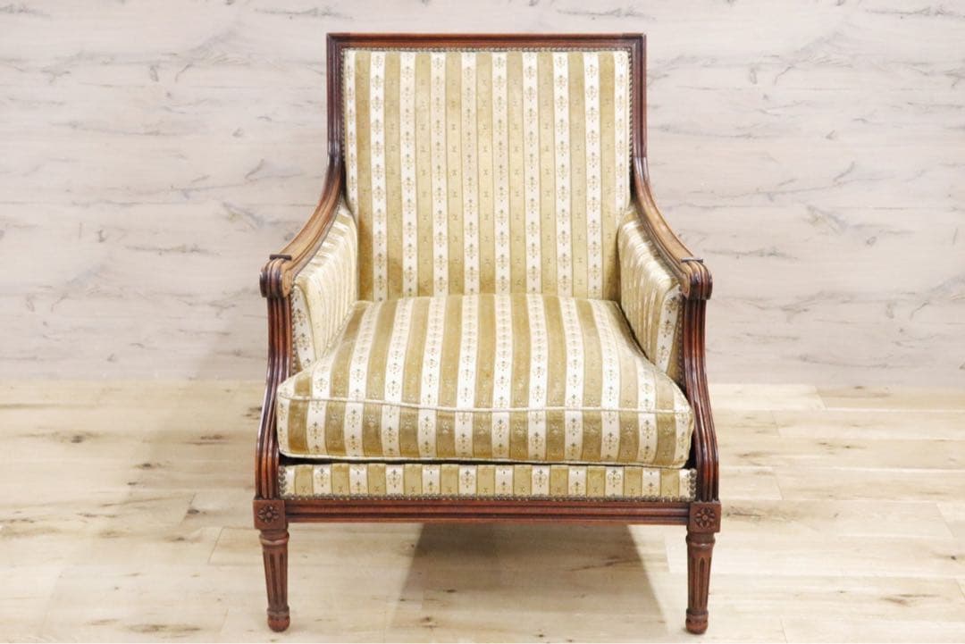 GMGN389B○英国 ヴィンテージ シングルソファ 1人掛けソファ ラウンジチ