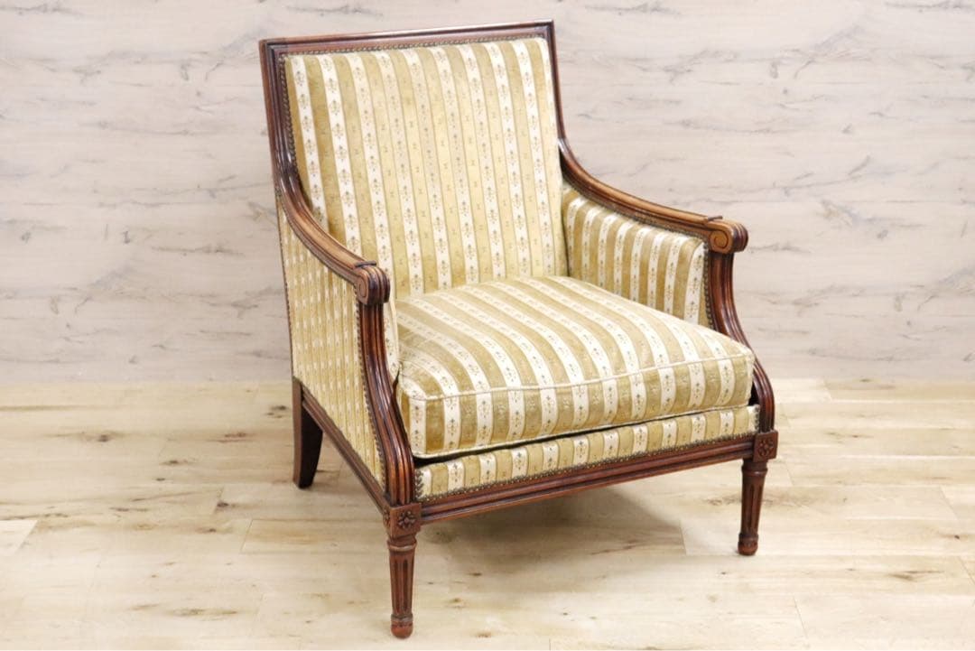 GMGN389B○英国 ヴィンテージ シングルソファ 1人掛けソファ ラウンジチ