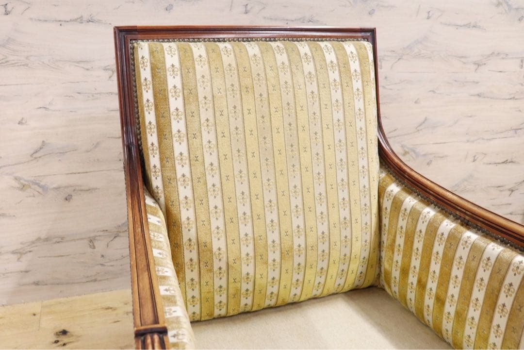 GMGN389B○英国 ヴィンテージ シングルソファ 1人掛けソファ ラウンジチ