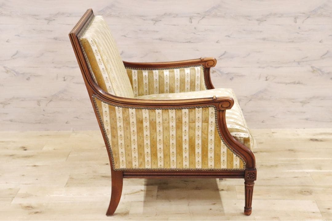 GMGN389B○英国 ヴィンテージ シングルソファ 1人掛けソファ ラウンジチ