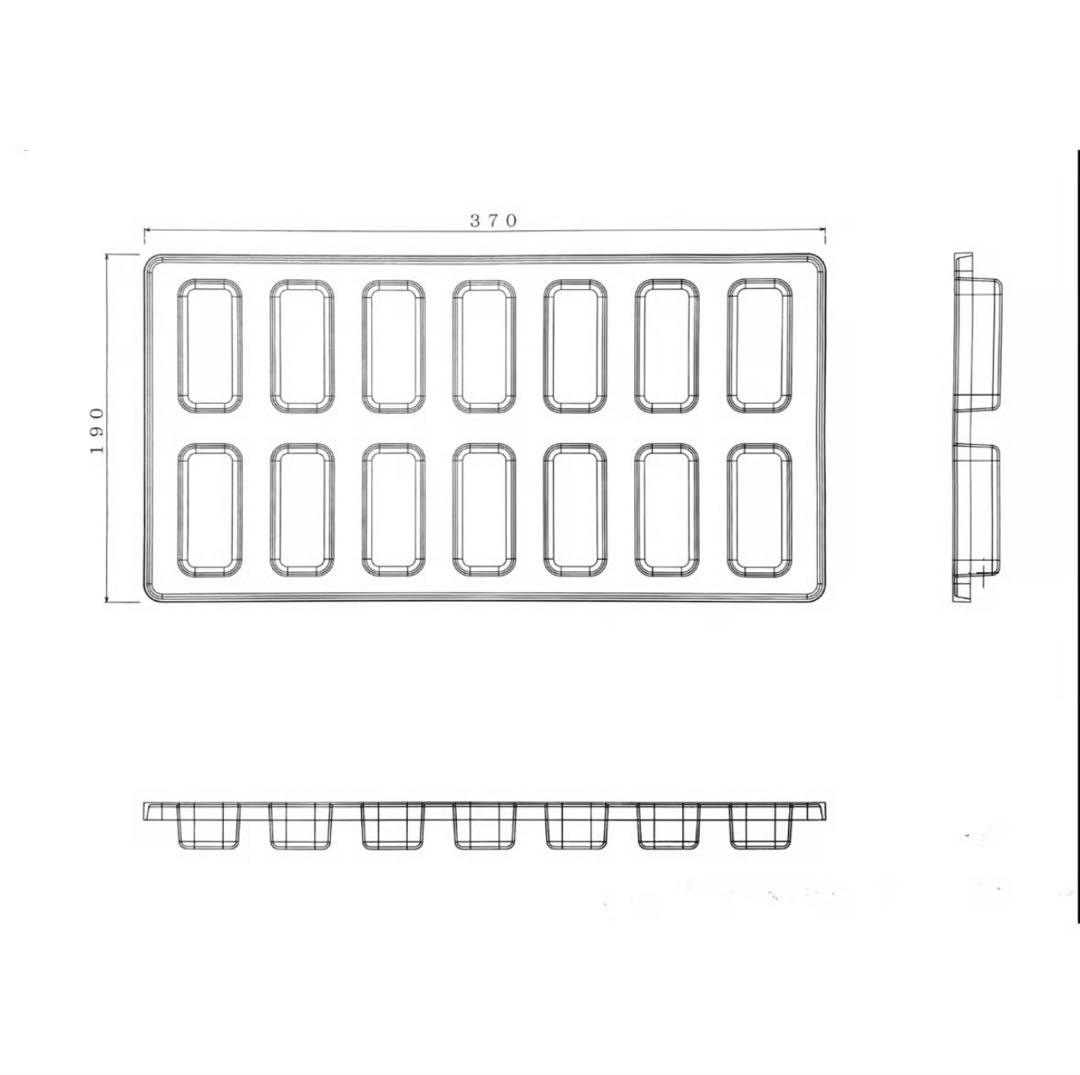 坂田モールド ケーキ型 焼菓子型 3枚セット 新品有フィナンシェ　ミニパウンド