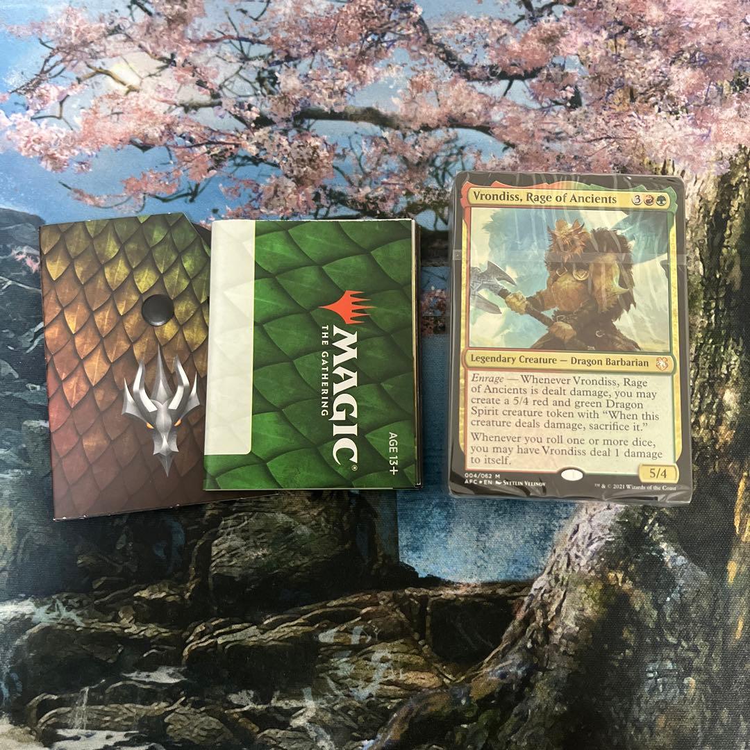 MTG フォーゴトン・レルム探訪 統率者デッキ ドラゴンの怒り 英語版