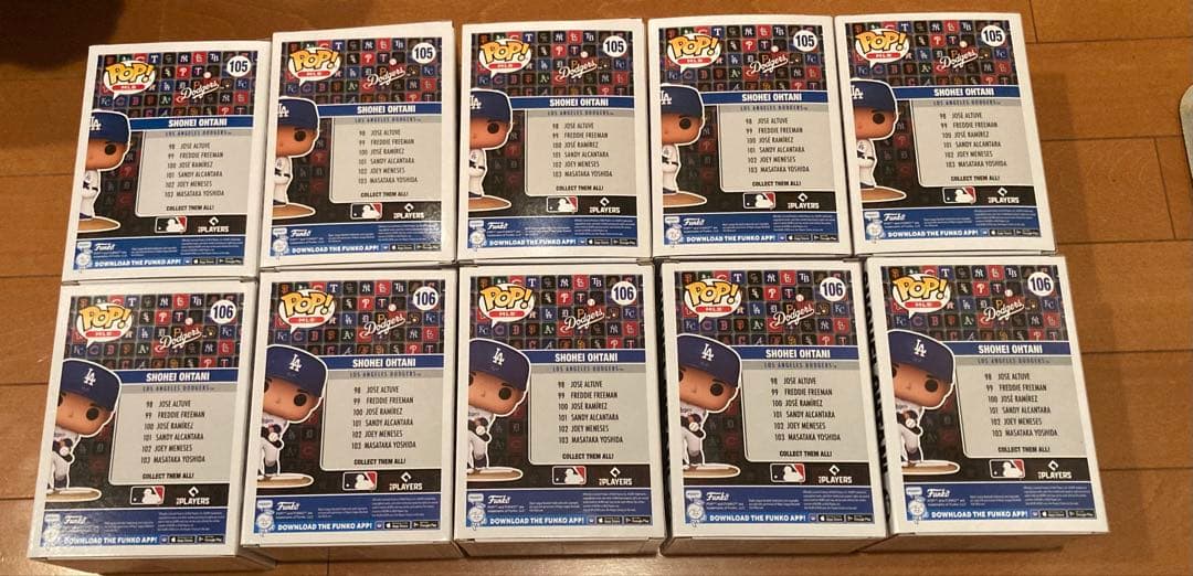 大谷翔平 ドジャース funko pop ピッチャー バッター 10点セット