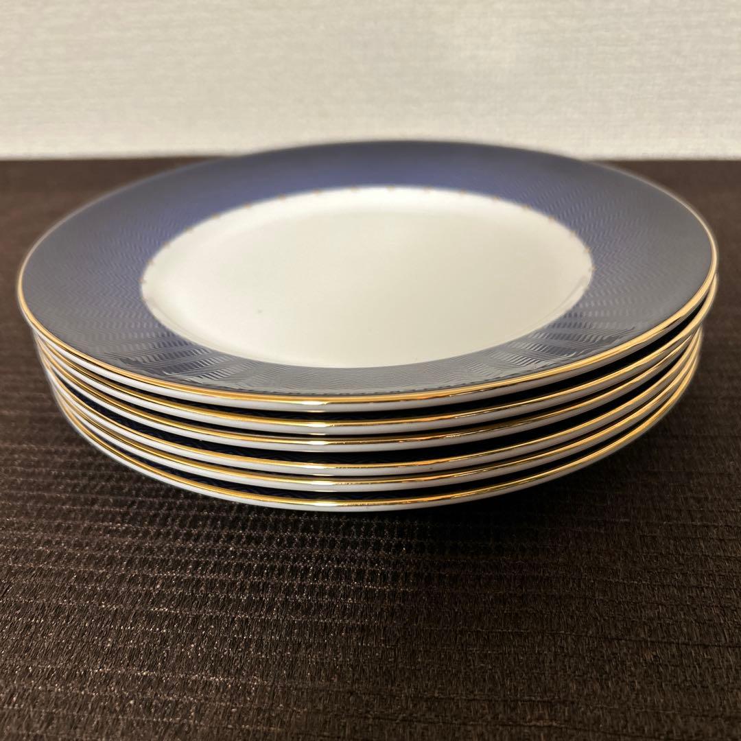 ウェッジウッド　ミッドナイト　デザートプレート　20.5cm 未使用