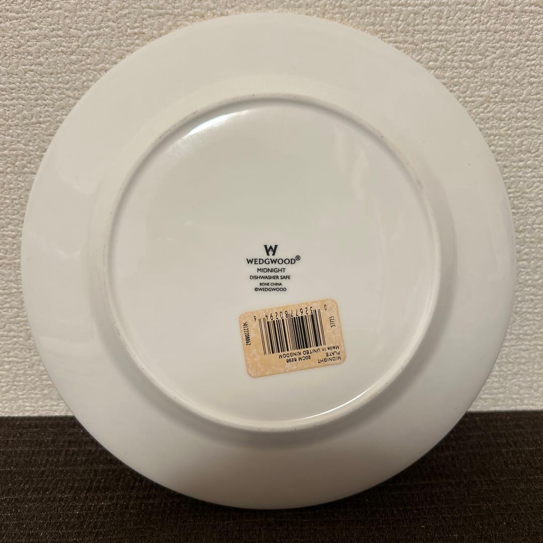 ウェッジウッド　ミッドナイト　デザートプレート　20.5cm 未使用