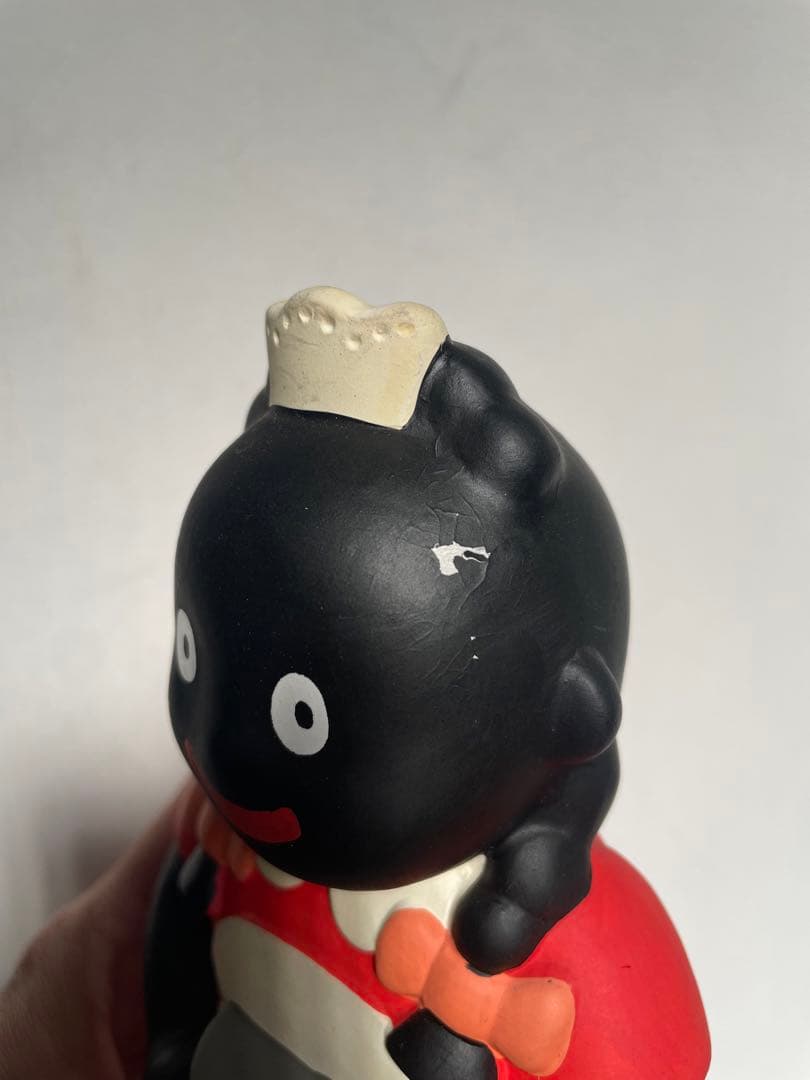 昭和レトロ　ウェイターとウェイトレスの貯金箱2個セット