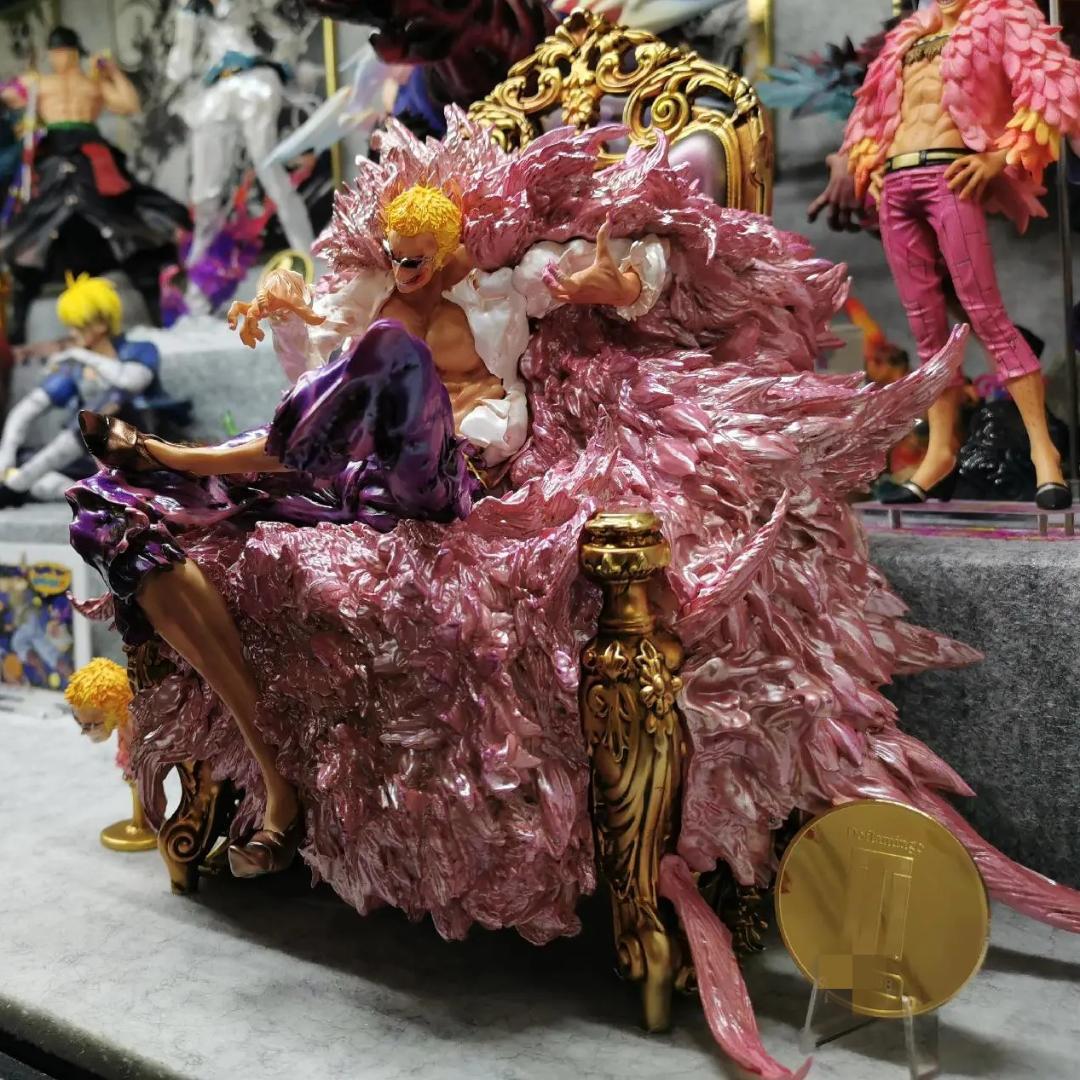 ワンピース ソファ ドフラミンゴ フィギュア ガレージキット - メルカリ