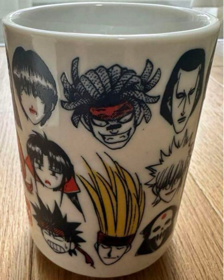 湯のみ 「るろうに剣心 明治剣客浪漫譚」 創刊50周年記念 週刊少年