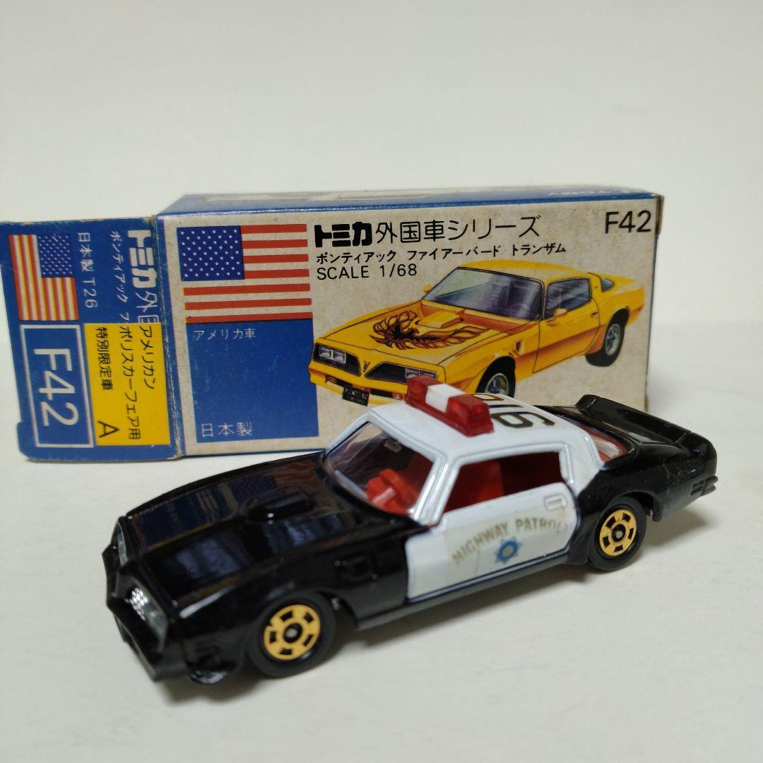 トミカ青箱 ポンティアックファイヤーバードトランザム アメリカン