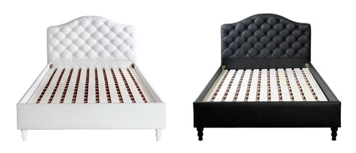 【シングル　ホワイト】 ホテルライクなエレガントベッド 【フレームのみ】