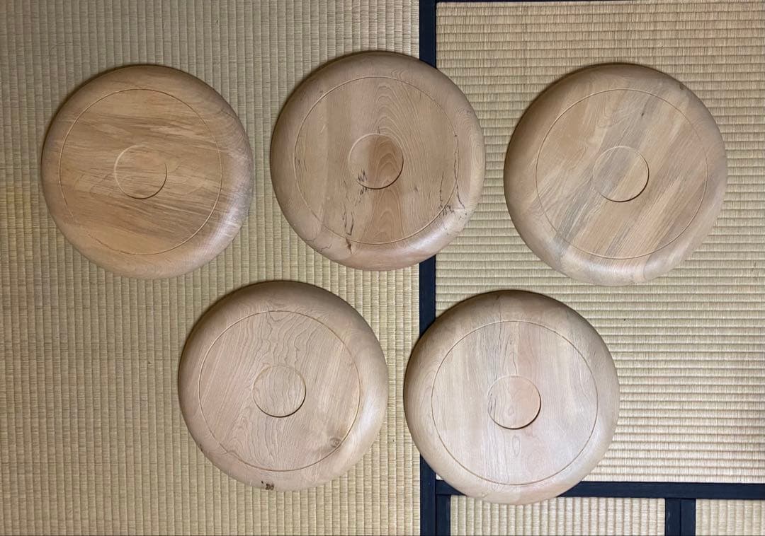 大徳寺 木製 丸盆 5枚 茶道具 懐石道具 - メルカリ