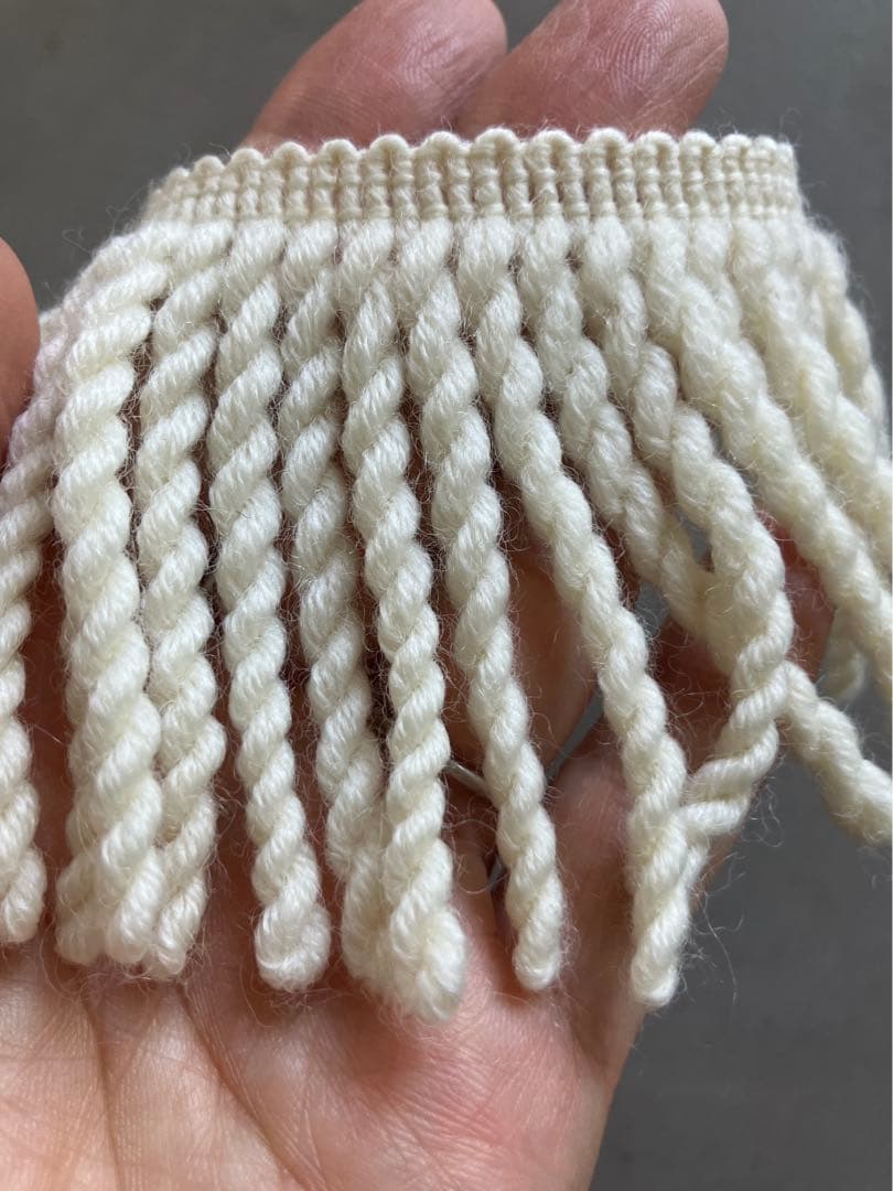 ウールツイストフリンジ16m90cm