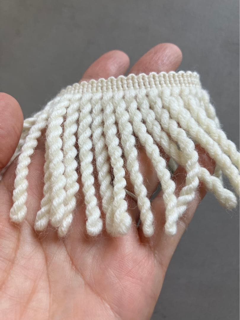 ウールツイストフリンジ16m90cm