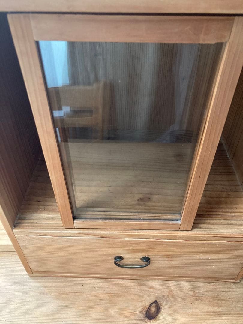 引き戸ガラスケース